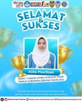 JUARA 1 MONOLOG DALAM PERLOMBAAN FLS3N TINGKAT KABUPATEN SERUYAN
